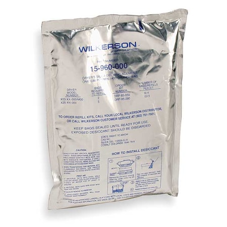 Desiccant Replacement Type DRP 85 280 by USA Wilkerson Air Compressor Replacement Desiccant For Dryers