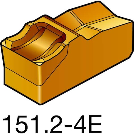 Carbide Parting Insert N151.2 500 4E 235 Min. Qty 10 by USA Sandvik Coromant Indexable Parting & Grooving Inserts