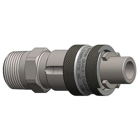 Male to Bowes Nipple (M)NPT 1/2 Brass by USA Dixon Pneumatic Hose Quick Connect Fittings