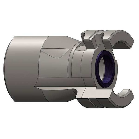 Female to Thor Nipple (F)NPT 1/2 Steel by USA Dixon Pneumatic Hose Quick Connect Fittings