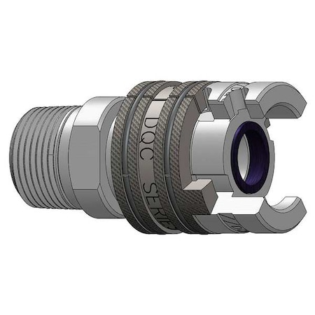 Male to Thor Coupler (M)NPT 1/2 Steel by USA Dixon Pneumatic Hose Quick Connect Fittings