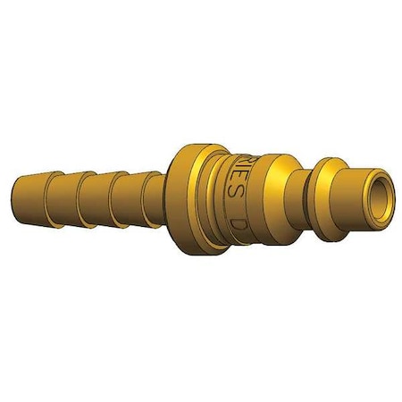 Barb to Industrial Plug Barb 1/2 Steel by USA Dixon Pneumatic Hose Quick Connect Fittings