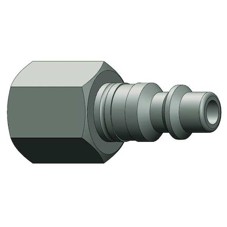 Female to indust. Plug (F)NPT 1/4 Steel by USA Dixon Pneumatic Hose Quick Connect Fittings