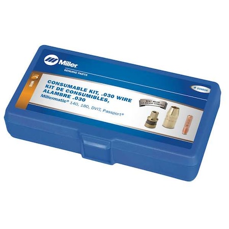 M 100/150 MIG Consumable Kit 0.30 by USA Miller Welding Contact Tips
