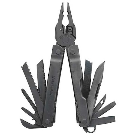 Super Tool 300 Multi Tool Black 19 Tools by USA Leatherman Multi tool Pliers