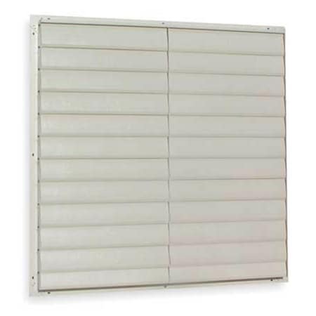 Fan Shutter 60 In Beige Fiberglass by Dayton in US