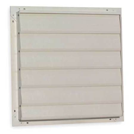 Fan Shutter 24 In Beige Fiberglass by Dayton in US