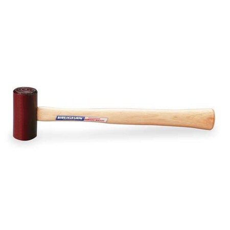 Mallet Rawhide 10 3/4 In. L by USA Vaughan Hammer Interchangeable Tips & Heads