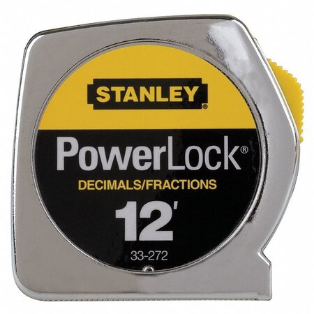 12 ft. Powerlock Tape Measure w/ Engineer's Scale by USA Stanley Measuring Tapes