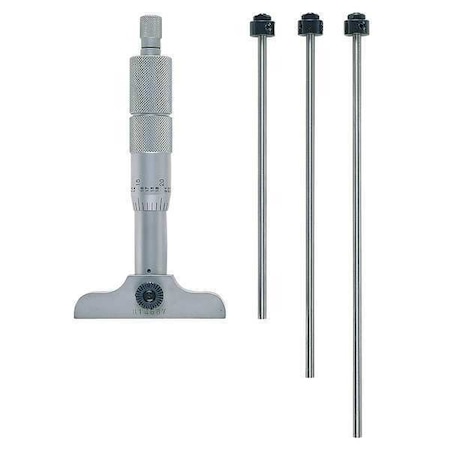 Depth Micrometer 0 to 4 In by USA Mitutoyo Micrometers