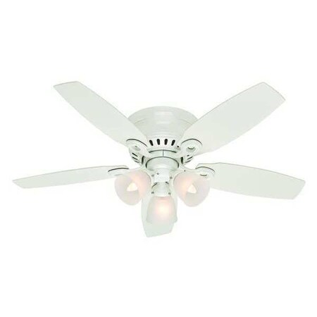 Hatherton Fan 46" White 3 Light Kit by Hunter in US