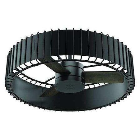Vault Fan 30" Matte Black Gloss Black by Hunter in US