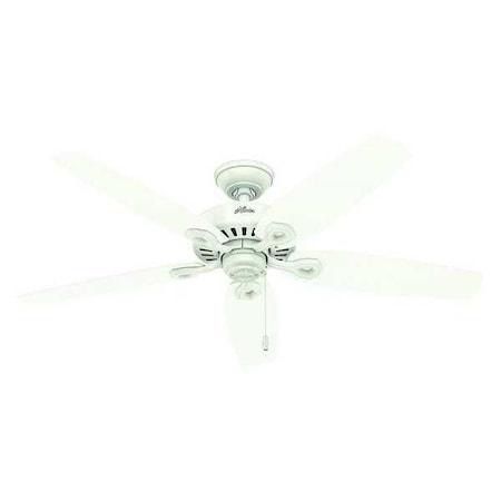 Ceiling Fan 52" Snow White ETL Damp by Hunter in US