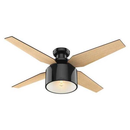 Cranbrook Ceiling Fan 52" GlossBlack LP by Hunter in US