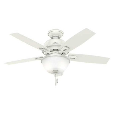 Donegan Ceiling Fan 44" Fresh White Bowl by Hunter in US