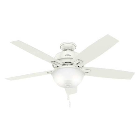 Donegan Ceiling Fan 52" Fresh White Bowl by Hunter in US