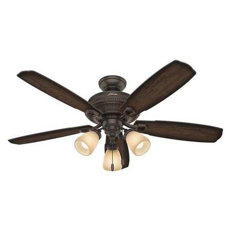 Ceiling Fan 60" Onyx Bengal 3 Light Kit by Hunter in US