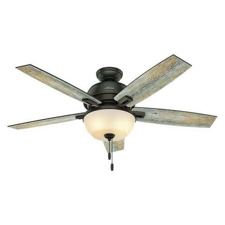 Donegan Ceiling Fan 52" Onyx Bengal Bowl by Hunter in US