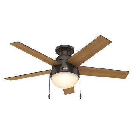 Anslee Fan 46" Bronze LP Light Kit by Hunter in US