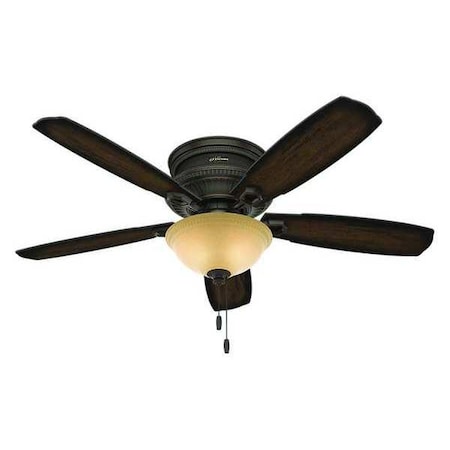 Ambrose Fan 52" Onyx Bengal LP Bowl by Hunter in US