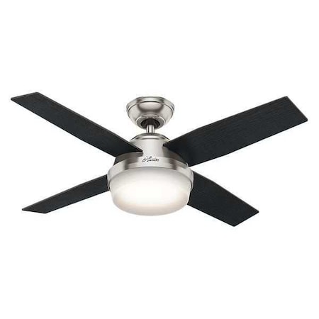 Dempsey Fan 44" Brush Nickel Light Kit by Hunter in US