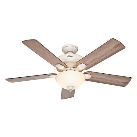 Matheston Fan 52" White Light Kit ETL by Hunter in US