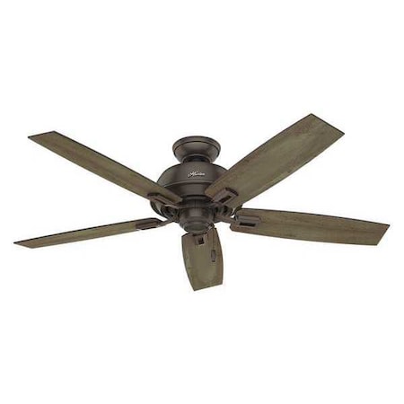Donegan Ceiling Fan 52" Onyx ETL Damp by Hunter in US