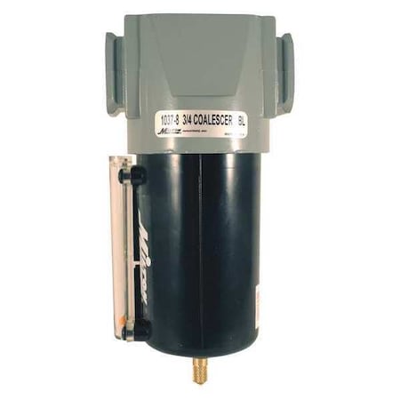 Coalescing Filter 3/4" NPT Metal Bowl by USA Milton Compressed Air Coalescing Filter Elements