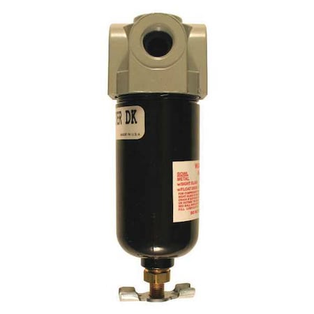 Mini Micro Filter 1/4" NPT Metal by USA Milton Compressor Air Filters
