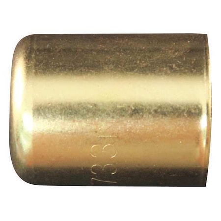 Brass Hose Ferrule 3/4" OD PK100 by USA Milton Pneumatic Push On Hose Fittings