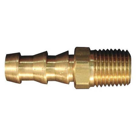 Push Lock Fitting 1/4" MNPT 1/4" ID PK10 by USA Milton Pneumatic Push On Hose Fittings