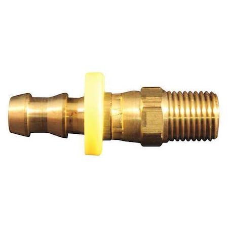 PushLock Swivel Fittng 1/4"MNPT 3/8" PK5 by USA Milton Pneumatic Push On Hose Fittings