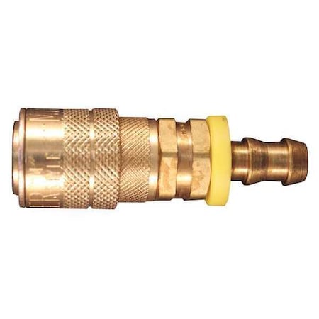 M Style Push Lock Coupler 3/8" Hose PK10 by USA Milton Pneumatic Push On Hose Fittings