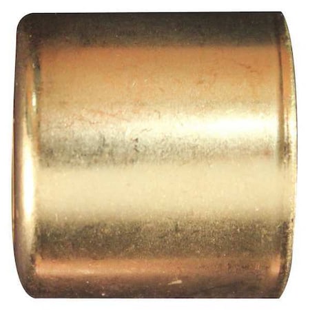 Brass Hose Ferrule 7/8" OD PK100 by USA Milton Pneumatic Push On Hose Fittings