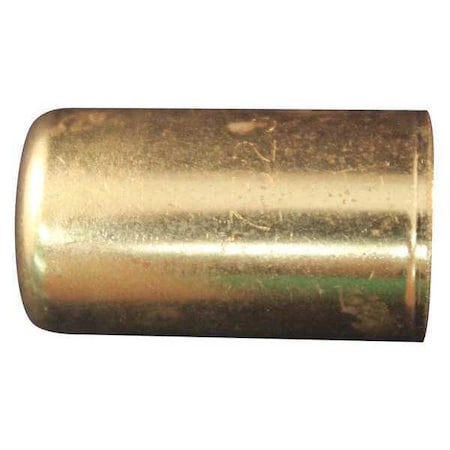 Brass Hose Ferrule 1/2" OD PK100 by USA Milton Pneumatic Push On Hose Fittings