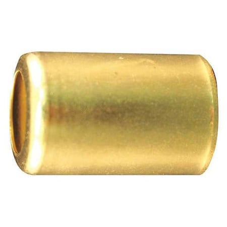 Brass Hose Ferrule 5/8" OD PK100 by USA Milton Pneumatic Push On Hose Fittings