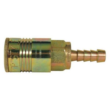 P Style Coupler 3/8" Hose Barb PK5 by USA Milton Pneumatic Hose Quick Connect Fittings