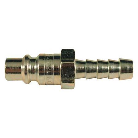 H Style Plug 3/8" Hose Barb PK10 by USA Milton Pneumatic Hose Quick Connect Fittings