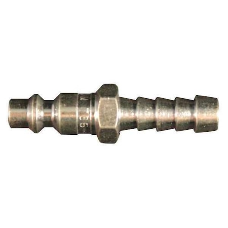 M Style Plug 3/8" Hose Barb PK10 by USA Milton Pneumatic Hose Quick Connect Fittings