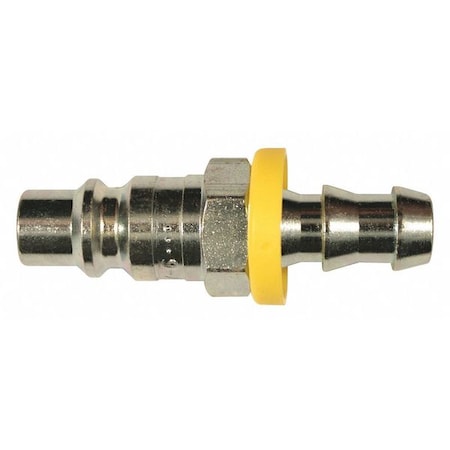 H Style Push Lock Plug 3/8"Hose Barb PK5 by USA Milton Pneumatic Push On Hose Fittings