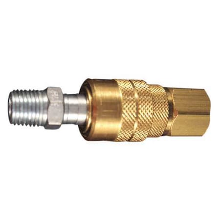 M Coupler and Plug Kit 1/4"NPT PK10 by USA Milton Pneumatic Hose Quick Connect Fittings