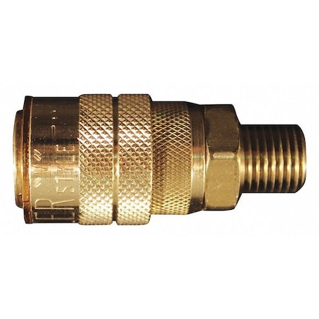 M Coupler Drag Guard 1/4"MNPT PK10 by USA Milton Pneumatic Hose Quick Connect Fittings