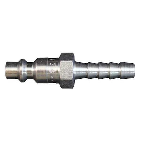 M Style Plug 1/4" Hose Barb PK10 by USA Milton Pneumatic Hose Quick Connect Fittings