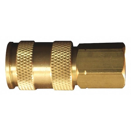 V Style High Flow Coupler 3/8" FNPT PK10 by USA Milton Pneumatic Hose Quick Connect Fittings