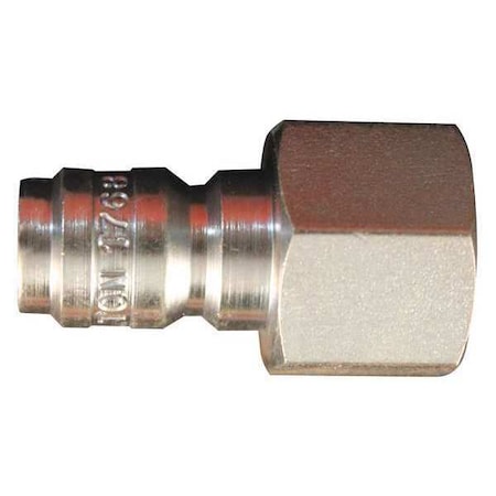 Straight Through Plug 1/4" FNPT PK10 by USA Milton Pneumatic Hose Quick Connect Fittings