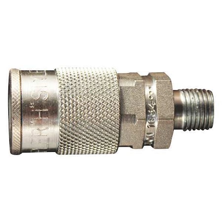 H Style Coupler 1/4" MNPT by USA Milton Pneumatic Hose Quick Connect Fittings