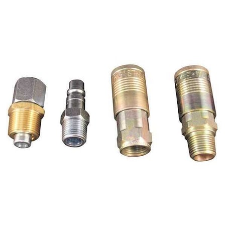 G Style Coupler and Plug Reducer Kit by USA Milton Pneumatic Hose Quick Connect Fittings