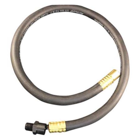 3/8" ID x 30" Snubber Hose by USA Milton Air Compressor Industrial Hoses