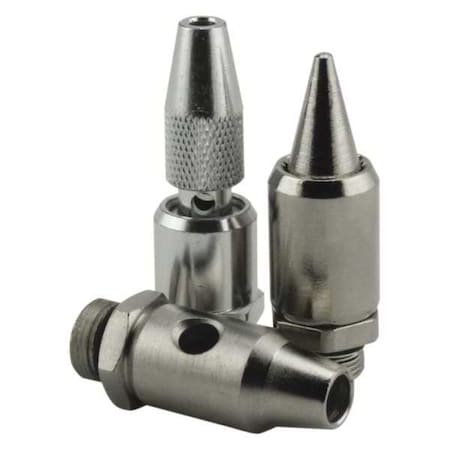 Turbo Blow Gun Nozzle 3 Pc Kit PK3 by USA Milton Air Guns