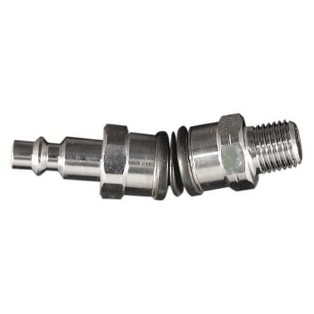 M Style Swivel Hose Fitting 1/4" MNPT by USA Milton Pneumatic Hose Quick Connect Fittings